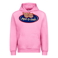 Fuchsia Pink Moo and Oink Chicago Urban Hoodie - longCreatives