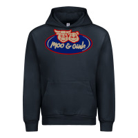 Navy Moo and Oink Chicago Urban Hoodie - longCreatives