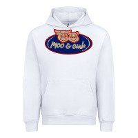 White Moo and Oink Chicago Urban Hoodie - longCreatives