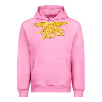 Fuchsia Pink Navy Seals badge Urban Hoodie - longCreatives