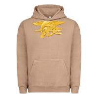 Pigment Burro Navy Seals badge Urban Hoodie - longCreatives