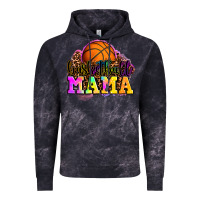Cloud Black basketball mama Vintage Hoodie - OliviaCreatesArt