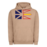 Pigment Burro Newfoundland and Labrador Flag - 3 Color Urban Hoodie - longCreatives