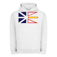 Pigment Lunar Rock Newfoundland and Labrador Flag - 3 Color Urban Hoodie - longCreatives