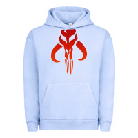 Pigment Grape Ice Mando Mythosaur Skull Sticker Urban Hoodie - longCreatives