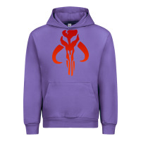 Tulip Mando Mythosaur Skull Sticker Urban Hoodie - longCreatives