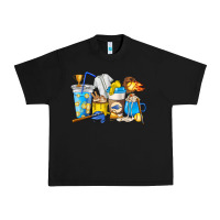 Black Softball coffee cups Urban Heavy Tee - HowdyJamesFarm