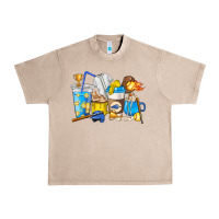 French Oak Softball coffee cups Urban Heavy Tee - HowdyJamesFarm