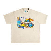 Sandshell Softball coffee cups Urban Heavy Tee - HowdyJamesFarm