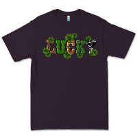 Plum st patricks day lucky shamrock Premium Tee - RanaPortraitStore