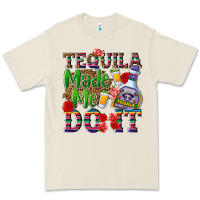 Bone Tequila made me do it Premium Tee - NancyCooperArtShop