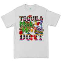 Dove Grey Tequila made me do it Premium Tee - NancyCooperArtShop