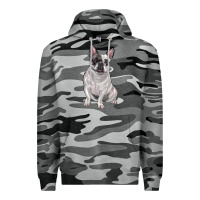 Slate Camo white black french bulldog Premium Hoodie - LillyAllenDesigns