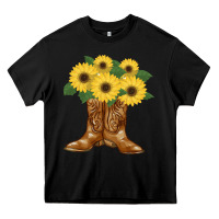 Black cowgirl boots Heavy Core Tee - Bettercallsaul