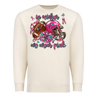 Sandshell in october we wear pink football Premium Sweatshirt - AdoDesignShop