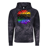 Cloud Black hippie pride sunflowers Vintage Hoodie - OliviaCreatesArt