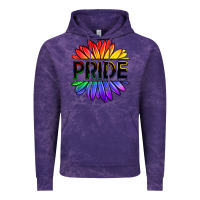 Cloud Purple hippie pride sunflowers Vintage Hoodie - OliviaCreatesArt