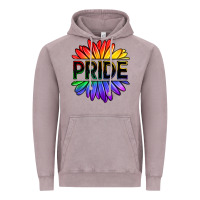 Vintage Zinc hippie pride sunflowers Vintage Hoodie - OliviaCreatesArt
