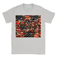 Moon Dust American flag leopard tumbler Classic Tee - HowdyJamesFarm
