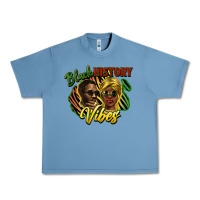 Pebble Blue Black history Urban Heavy Tee - HowdyJamesFarm