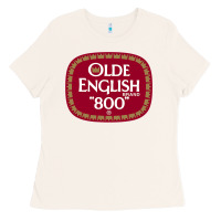 Bone Olde English 800 Beer Official Ladies Tee - longCreatives