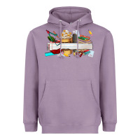 Lavender preview teachers name Heavyweight Hoodie - AdoDesignShop