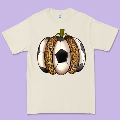 Soccer Pumpkin Premium Tee Designed By Texasbilliewilder