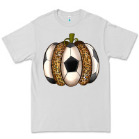 Dove Grey Soccer Pumpkin Premium Tee - texasbilliewilder