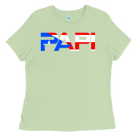 Matcha Papi Puerto Rico Flag Ladies Tee - longCreatives