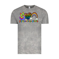 Cloud Rock Peace love pride Vintage Tee - CowGirlArtShop