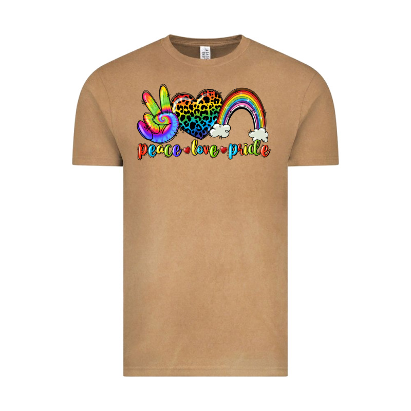 Peace Love Pride Vintage Tee by CowGirlArtShop | Teevron