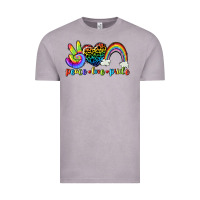 Vintage Zinc Peace love pride Vintage Tee - CowGirlArtShop