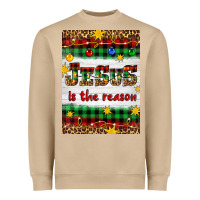 Christmas Jesus Is The Reason Heavyweight Sweatshirt | Teevron
