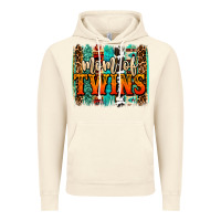 Vintage Artic mom of twins western brushstroke Vintage Hoodie - OliviaCreatesArt