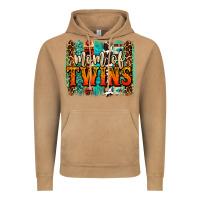 Vintage Camel mom of twins western brushstroke Vintage Hoodie - OliviaCreatesArt
