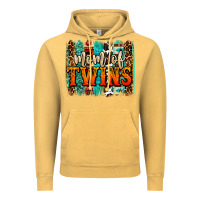 Vintage Mustard mom of twins western brushstroke Vintage Hoodie - OliviaCreatesArt