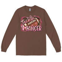 Chestnut Tackle cancer Football Long Sleeve Tee - FaDigitalArtStudio