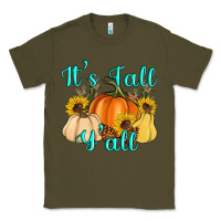 Army Green it's fall y'all Classic Tee - Artiststas