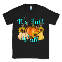 Black it's fall y'all Classic Tee - Artiststas