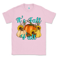 Bubblegum Pink it's fall y'all Classic Tee - Artiststas