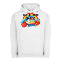 Pigment Lunar Rock back to school hello third grade 3200x2400 Urban Hoodie - AdoDesignShop