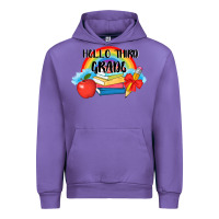 Tulip back to school hello third grade 3200x2400 Urban Hoodie - AdoDesignShop