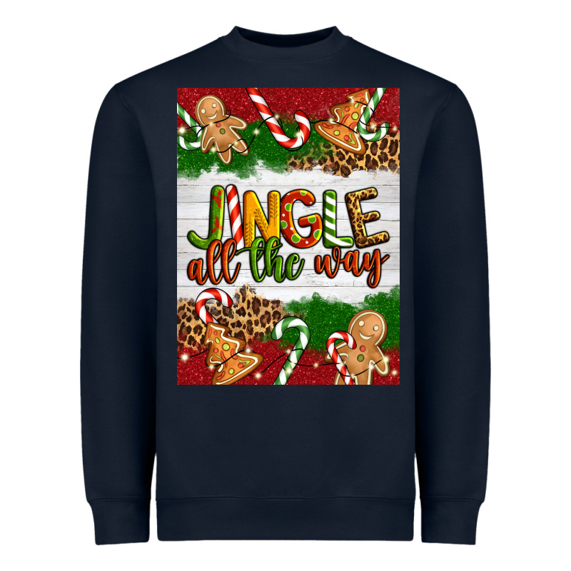 Christmas Jingle All The Way Heavyweight Sweatshirt by Artiststas | Teevron