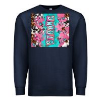 Navy breast cancer awareness strong Premium Sweatshirt - AdoDesignShop
