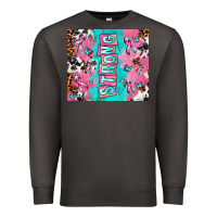 Smoke breast cancer awareness strong Premium Sweatshirt - AdoDesignShop