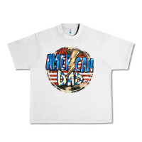 Lunar Rock All american dad 4th of july Urban Heavy Tee - CowGirlArtShop