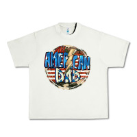 Pistachio All american dad 4th of july Urban Heavy Tee - CowGirlArtShop