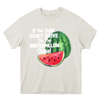 Cream Watermelon Crawl Heavy Core Tee - Bettercallsaul