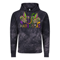 Cloud Black mardi gras skeleton hands  fleur de lis Vintage Hoodie - OliviaCreatesArt