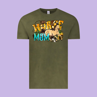 Horse Mom Rope Vintage Tee Designed By Howdyjamesfarm